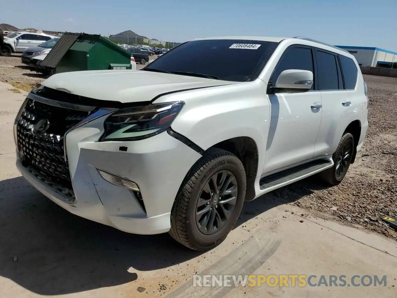 1 Photograph of a damaged car JTJAM7BX2M5272650 LEXUS GX 2021