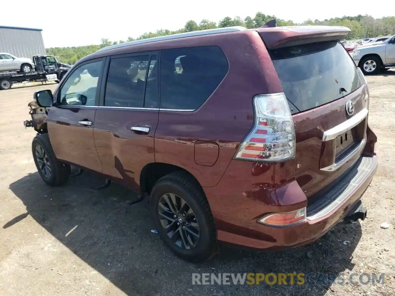 3 Photograph of a damaged car JTJAM7BX2M5275967 LEXUS GX 2021