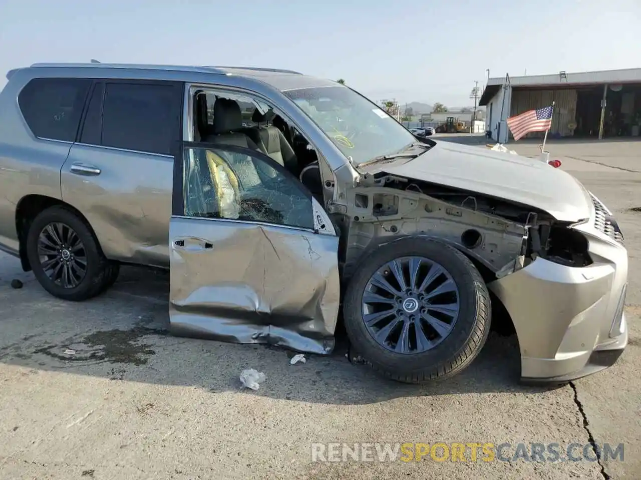 9 Photograph of a damaged car JTJAM7BX2M5285107 LEXUS GX 2021