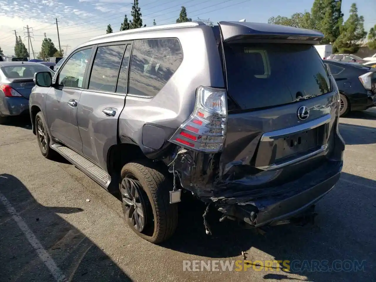 2 Photograph of a damaged car JTJAM7BX2M5286404 LEXUS GX 2021