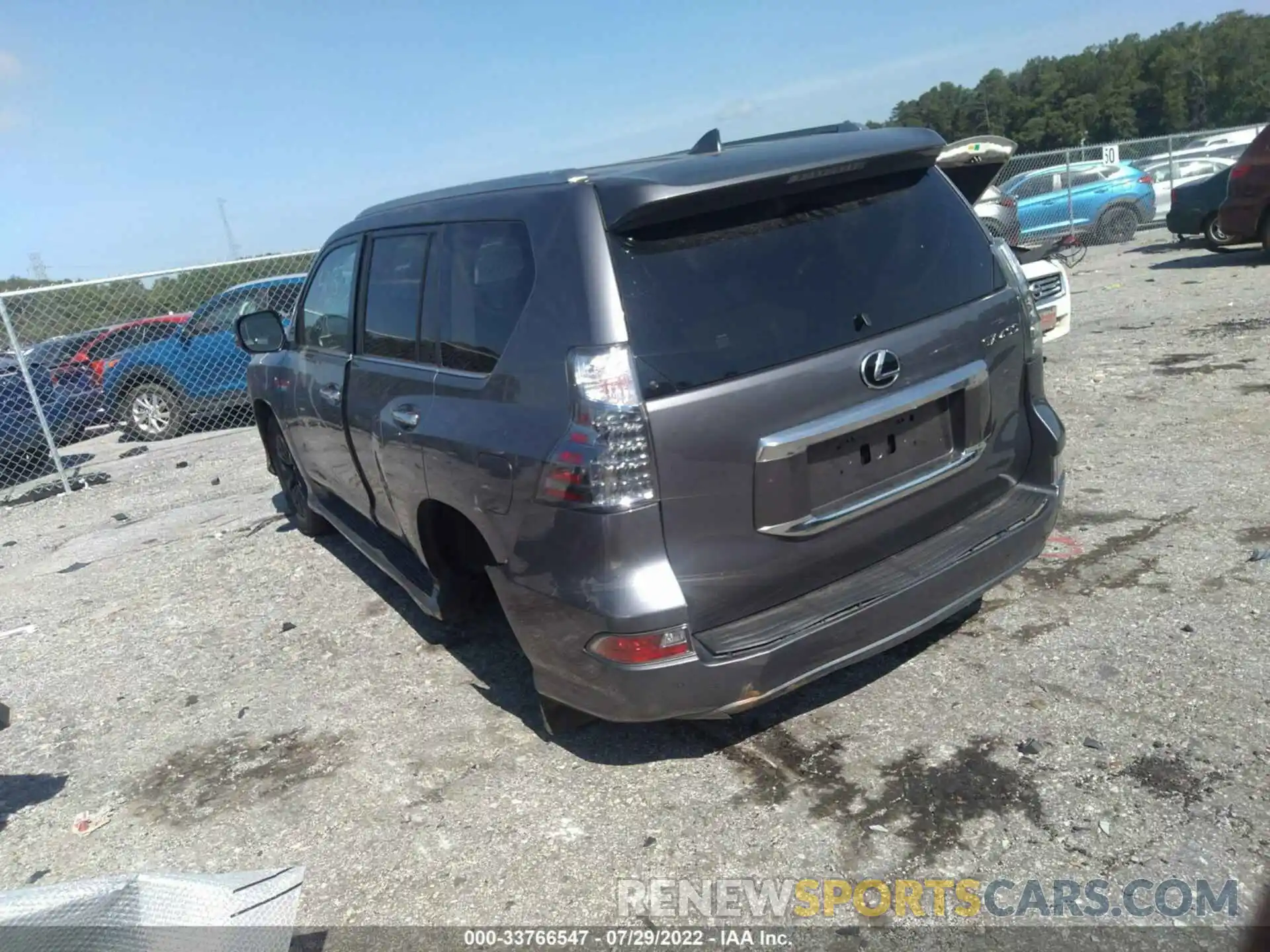 3 Photograph of a damaged car JTJAM7BX2M5290792 LEXUS GX 2021