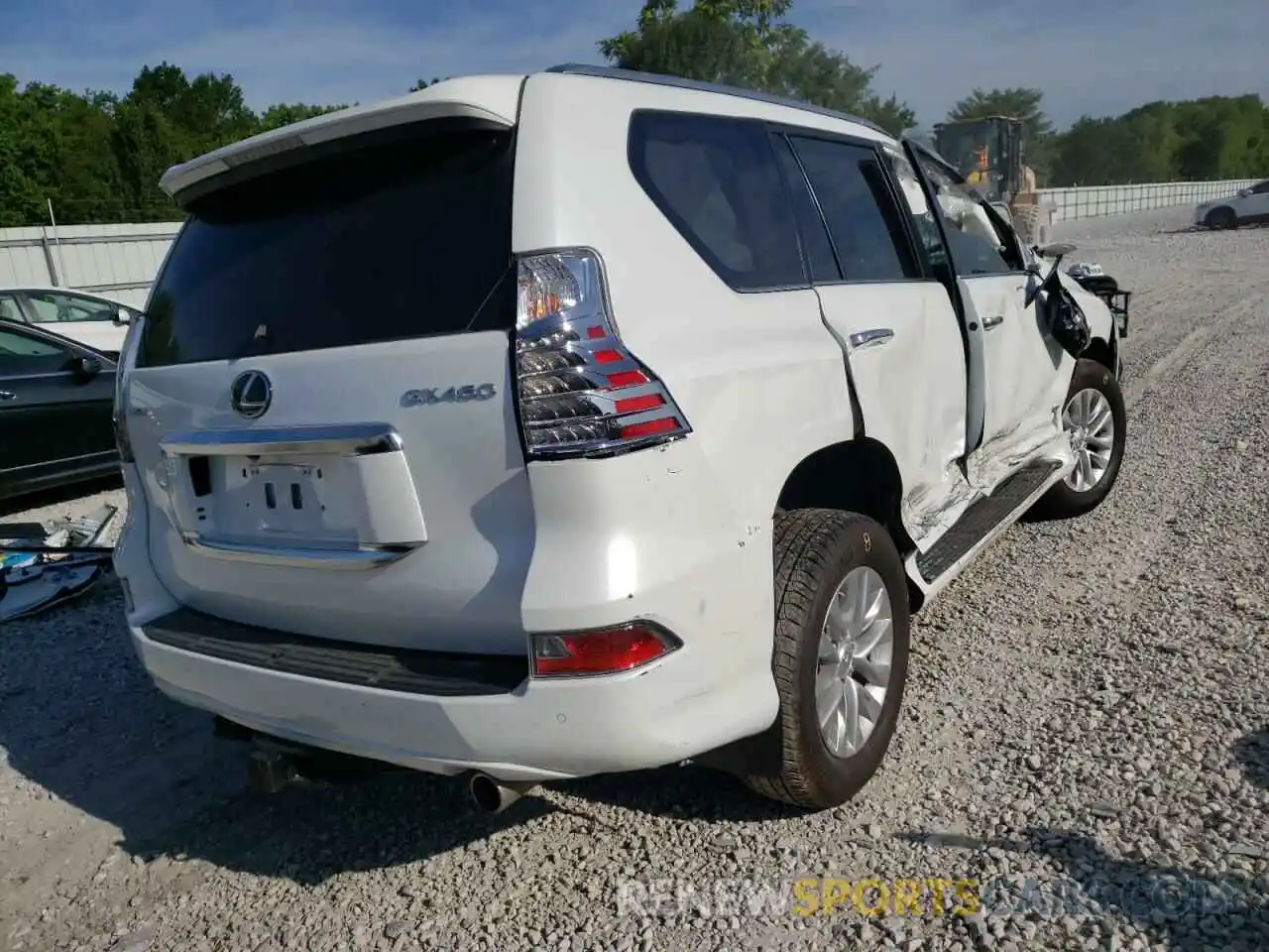 4 Photograph of a damaged car JTJAM7BX2M5300690 LEXUS GX 2021