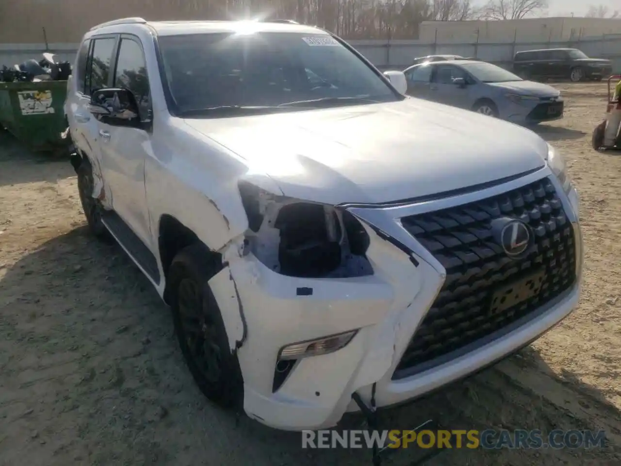 1 Photograph of a damaged car JTJAM7BX2M5300866 LEXUS GX 2021