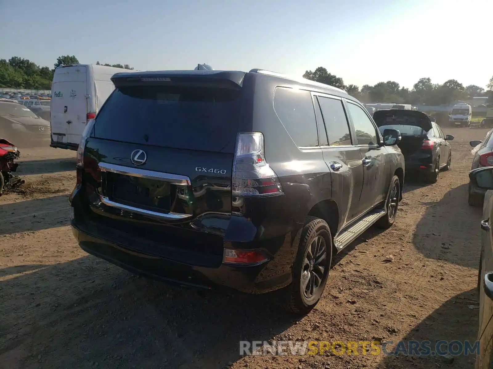 4 Photograph of a damaged car JTJAM7BX3M5269143 LEXUS GX 2021