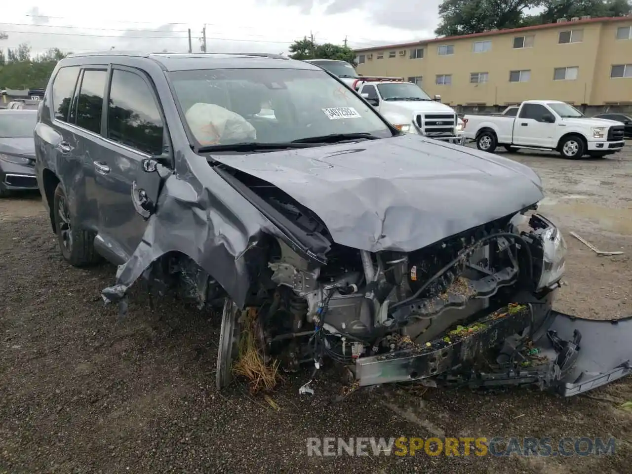 1 Photograph of a damaged car JTJAM7BX3M5270843 LEXUS GX 2021