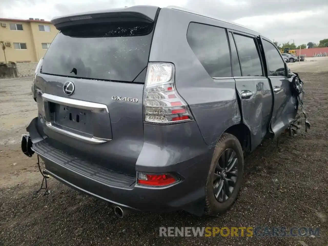 4 Photograph of a damaged car JTJAM7BX3M5270843 LEXUS GX 2021