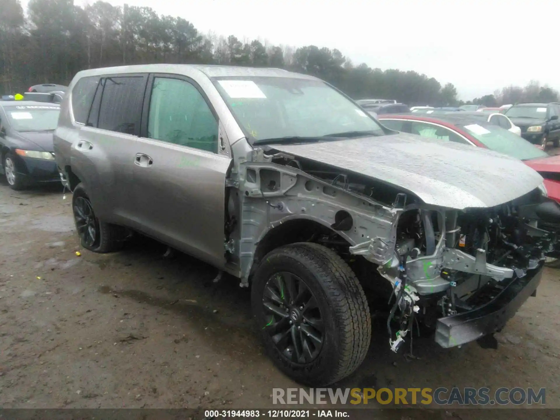 1 Photograph of a damaged car JTJAM7BX3M5283771 LEXUS GX 2021