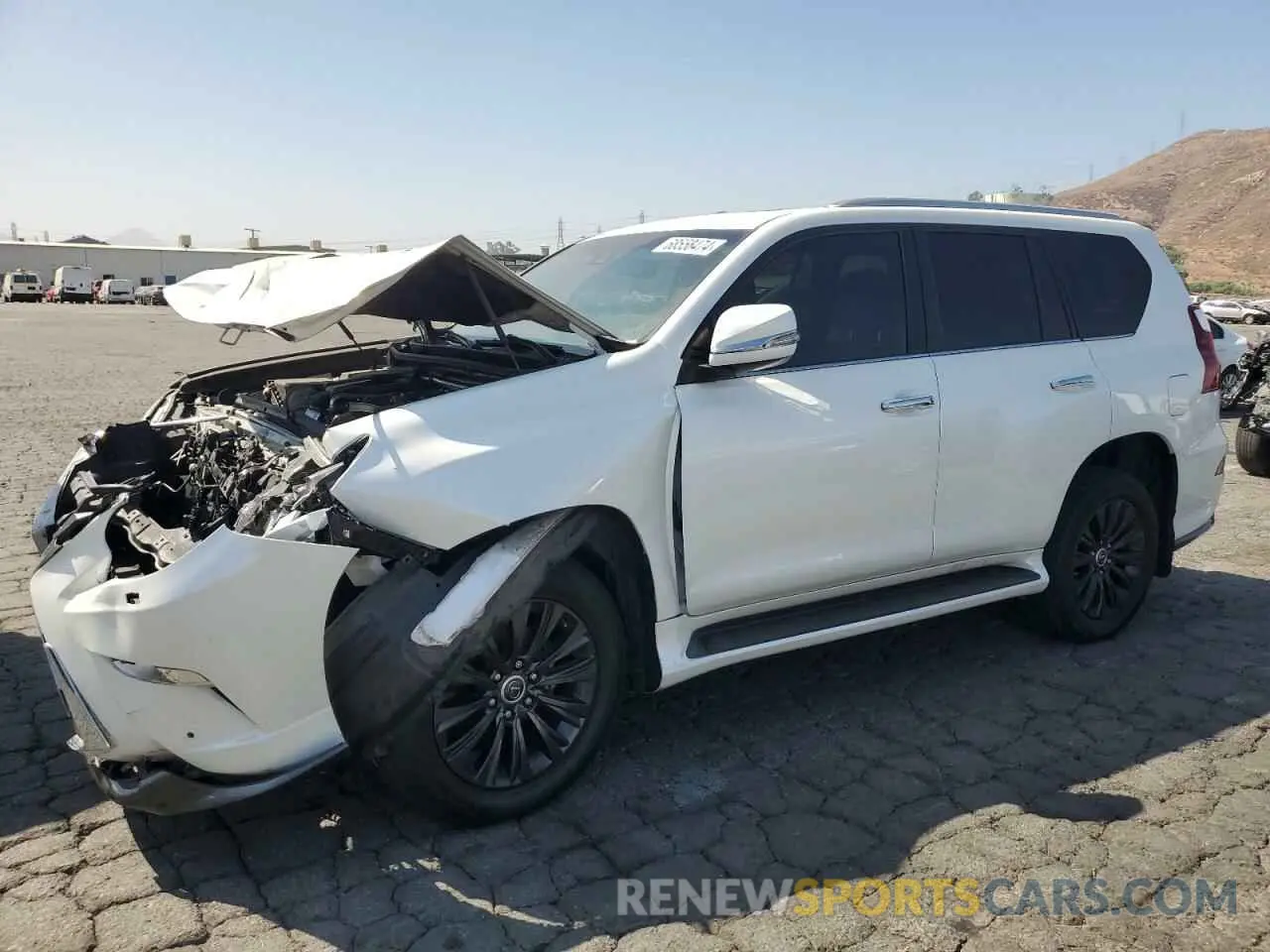 1 Photograph of a damaged car JTJAM7BX3M5297556 LEXUS GX 2021