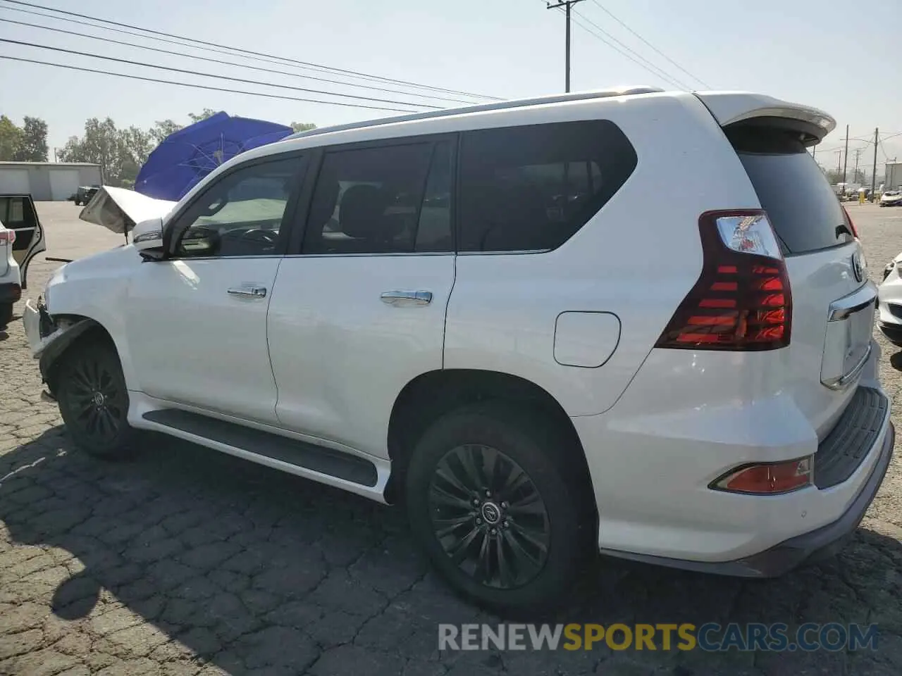2 Photograph of a damaged car JTJAM7BX3M5297556 LEXUS GX 2021