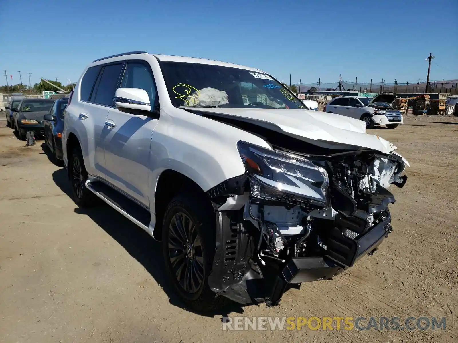 1 Photograph of a damaged car JTJAM7BX3M5299629 LEXUS GX 2021