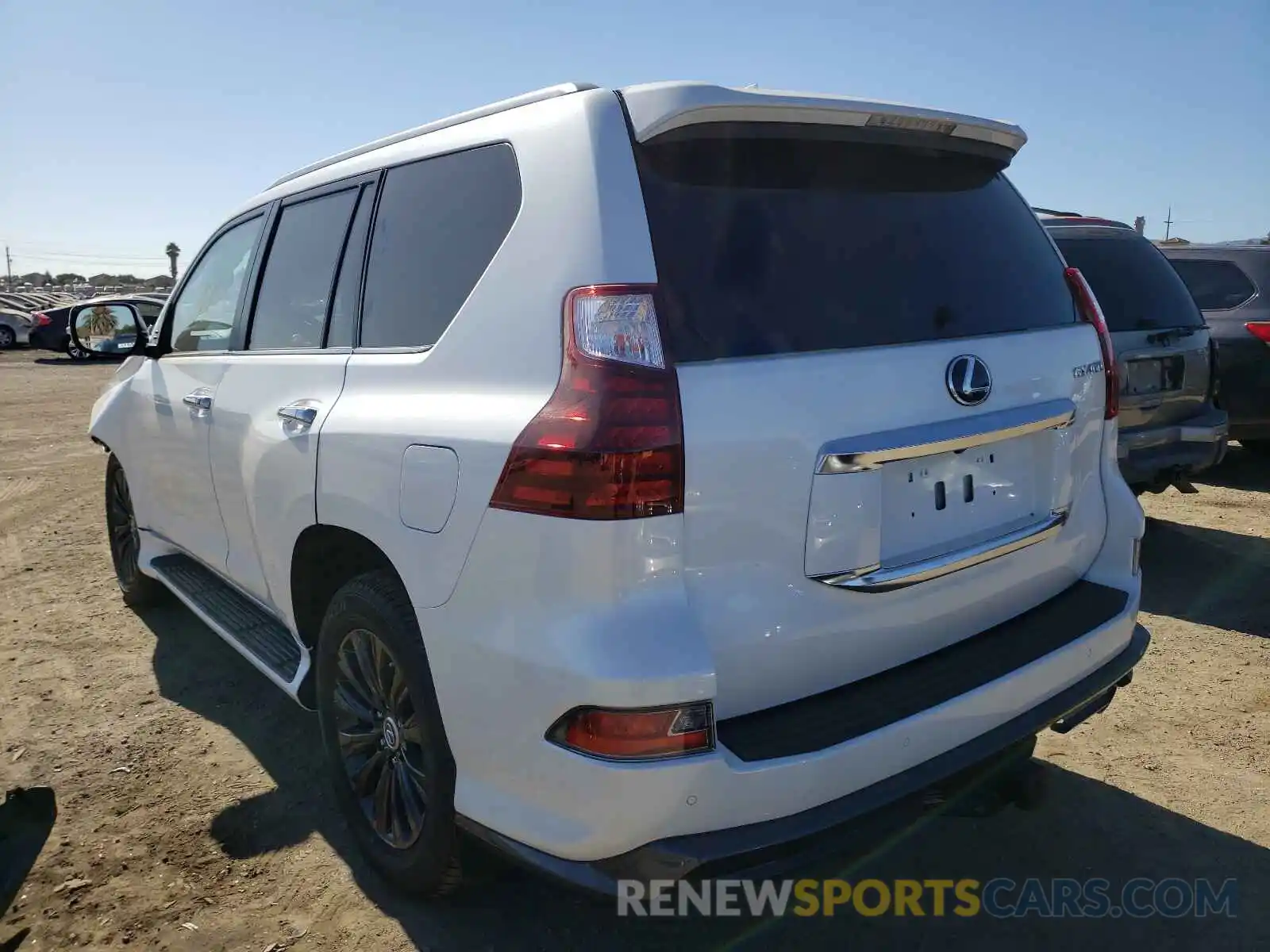 3 Photograph of a damaged car JTJAM7BX3M5299629 LEXUS GX 2021