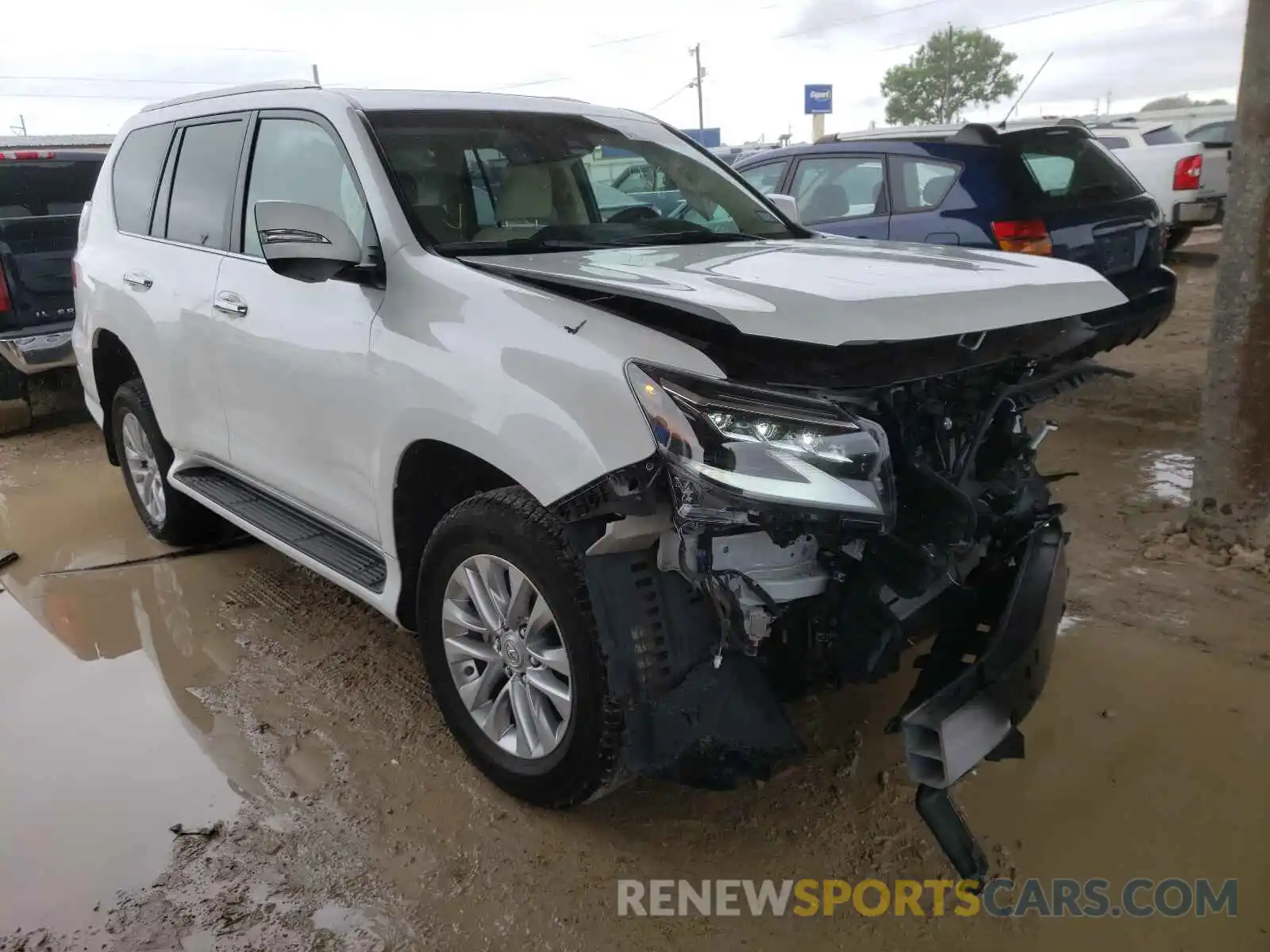 1 Photograph of a damaged car JTJAM7BX4M5269748 LEXUS GX 2021