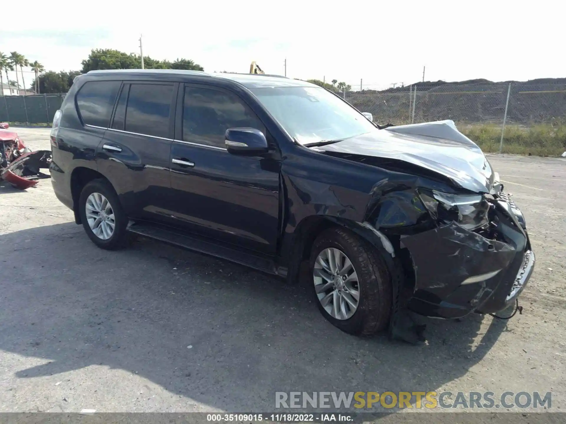 1 Photograph of a damaged car JTJAM7BX4M5279891 LEXUS GX 2021