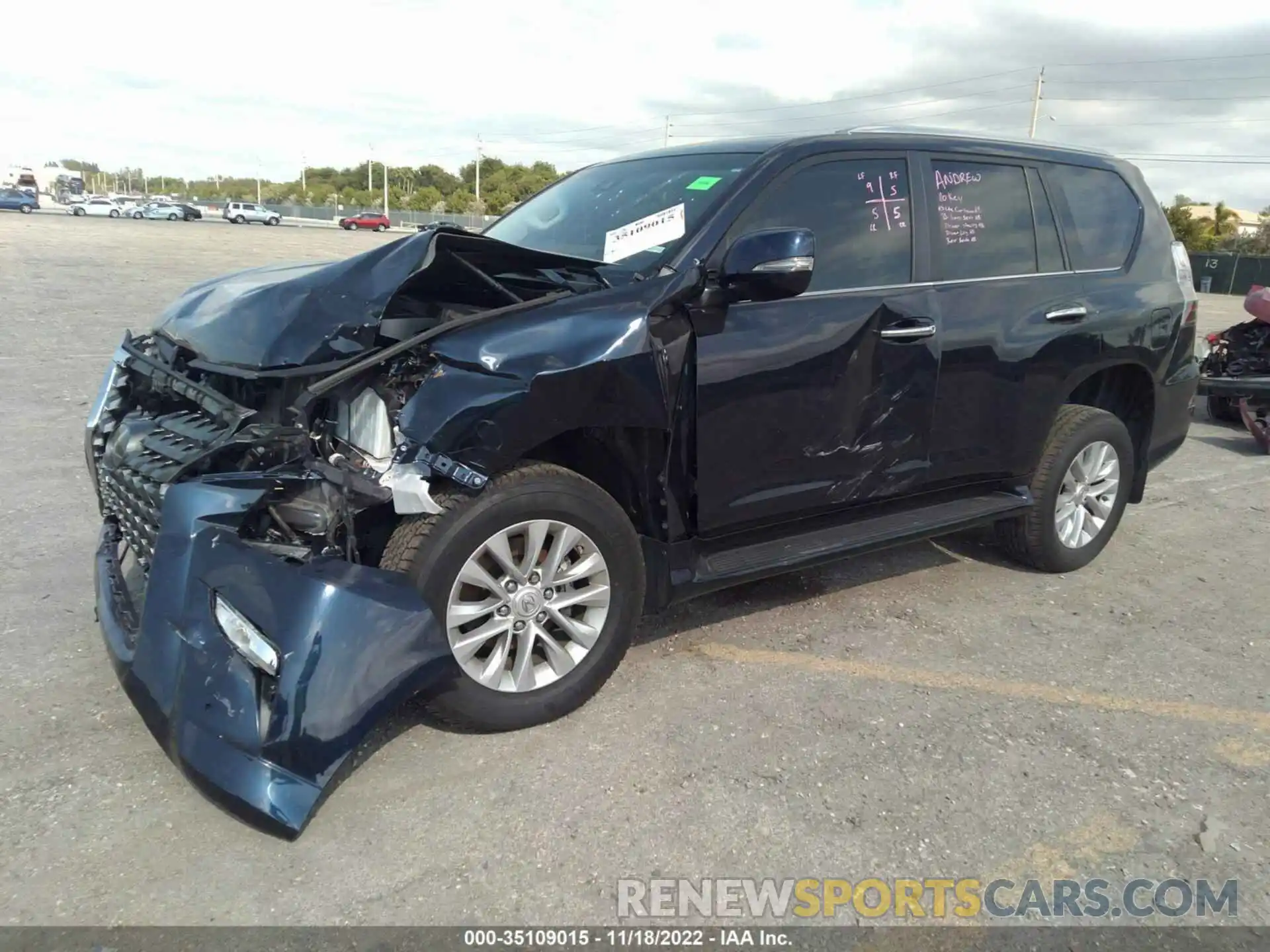 2 Photograph of a damaged car JTJAM7BX4M5279891 LEXUS GX 2021