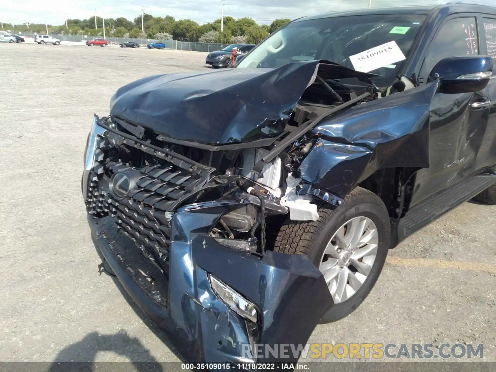 6 Photograph of a damaged car JTJAM7BX4M5279891 LEXUS GX 2021