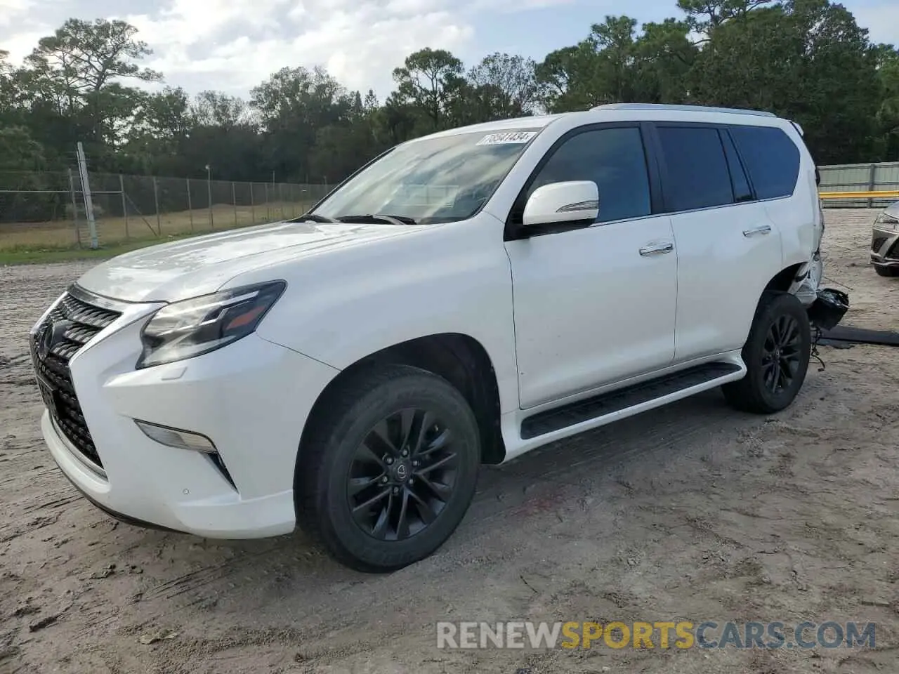 1 Photograph of a damaged car JTJAM7BX4M5286422 LEXUS GX 2021