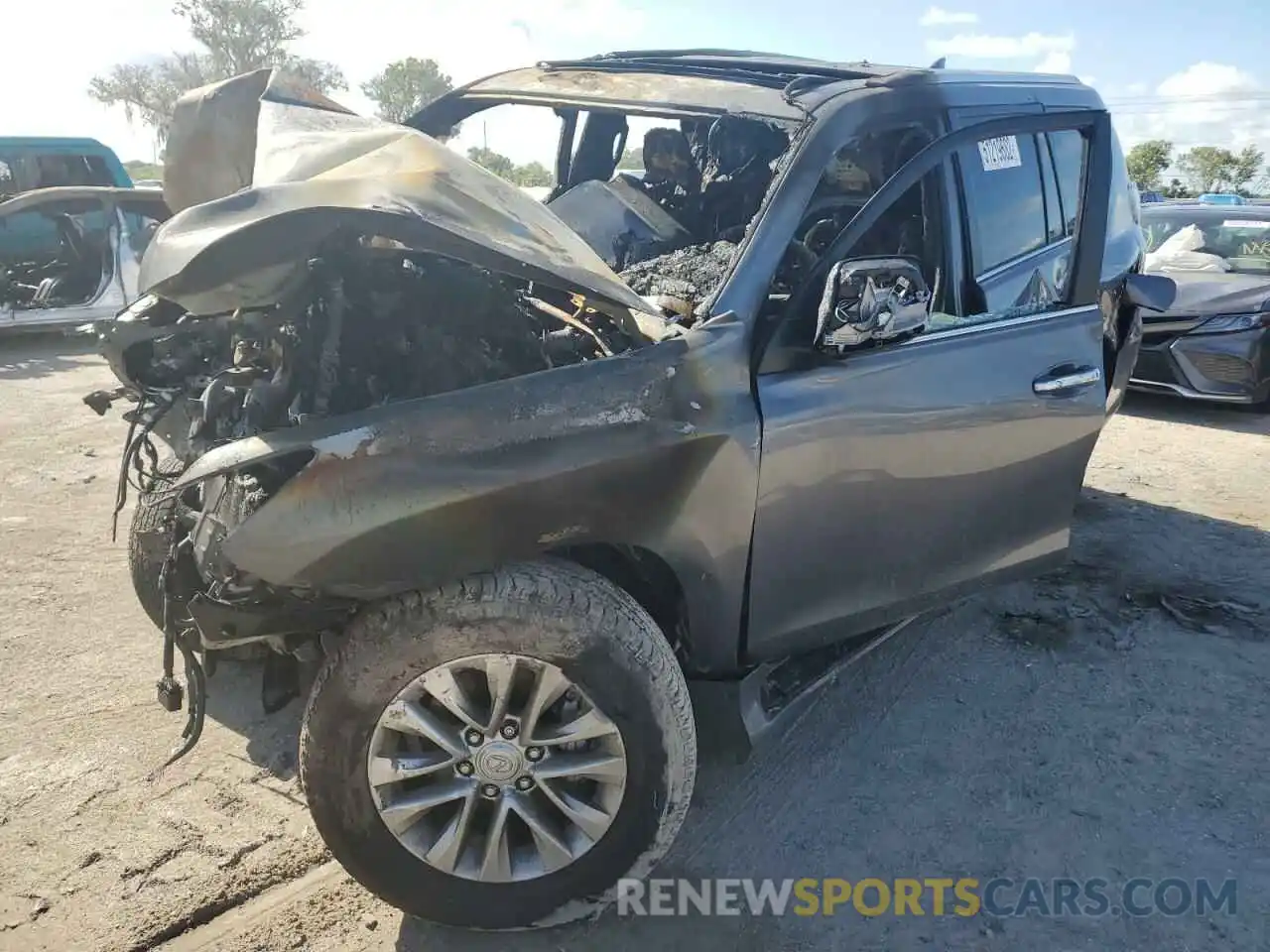 2 Photograph of a damaged car JTJAM7BX4M5291152 LEXUS GX 2021