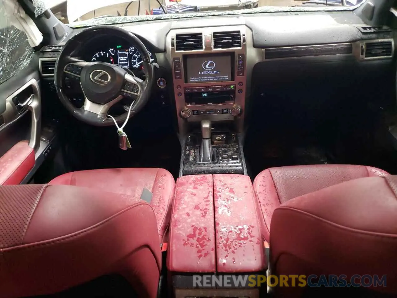 8 Photograph of a damaged car JTJAM7BX4M5291636 LEXUS GX 2021