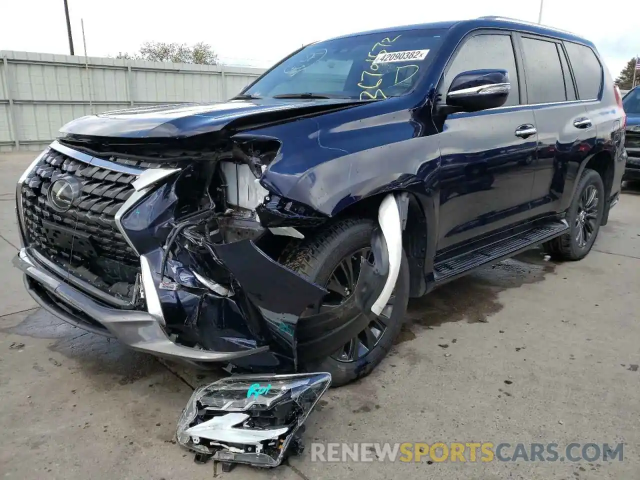 2 Photograph of a damaged car JTJAM7BX4M5292270 LEXUS GX 2021