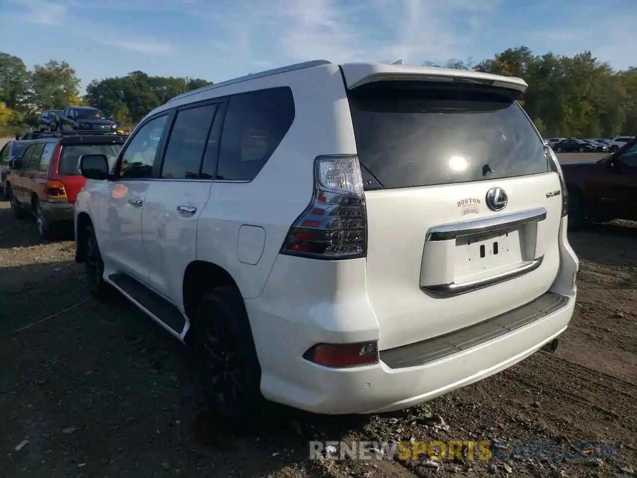 3 Photograph of a damaged car JTJAM7BX4M5292351 LEXUS GX 2021