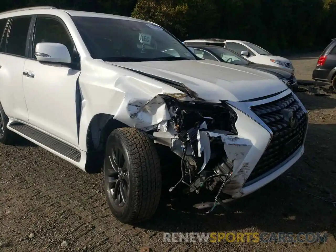 9 Photograph of a damaged car JTJAM7BX4M5292351 LEXUS GX 2021