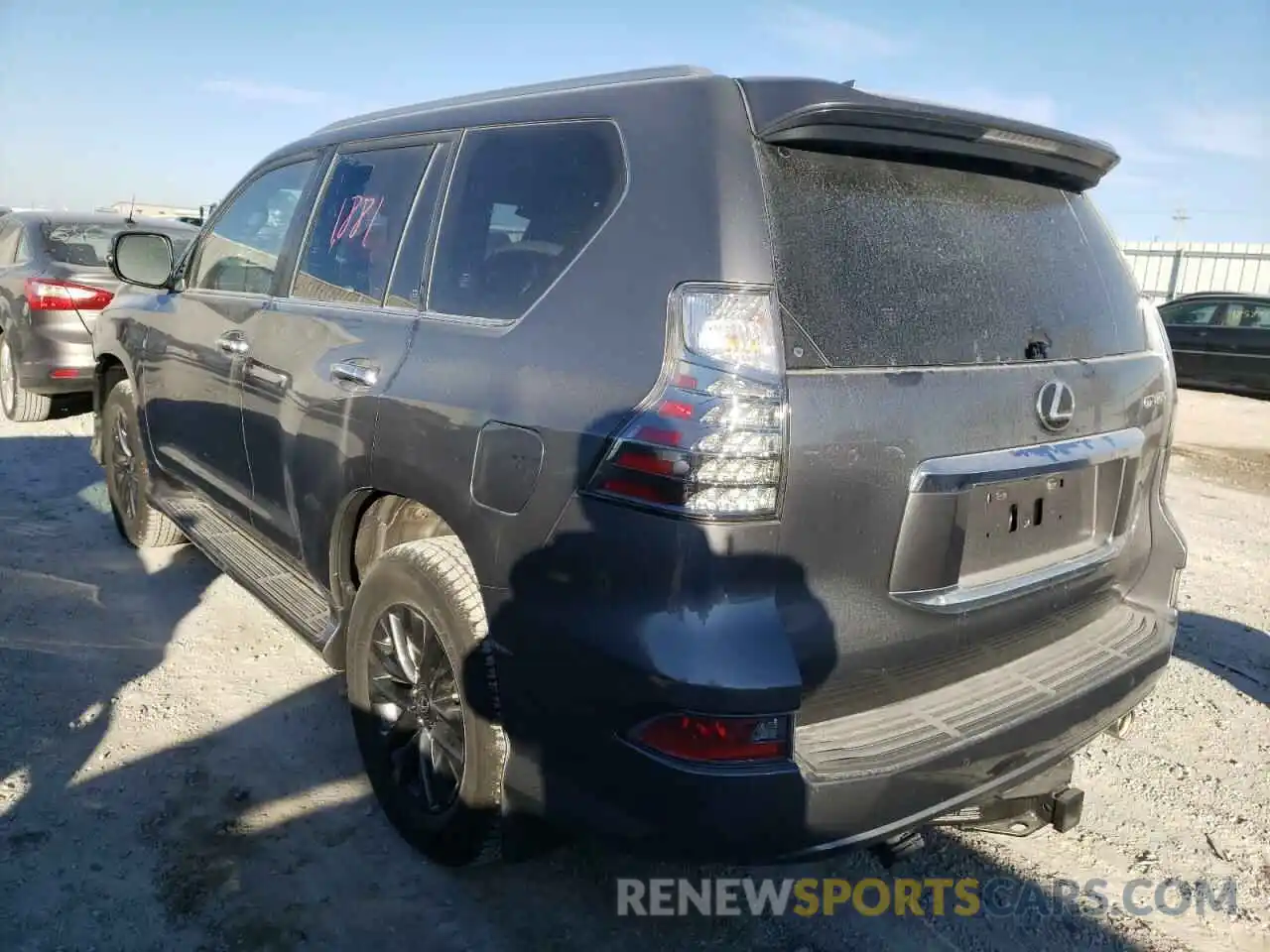 3 Photograph of a damaged car JTJAM7BX4M5296951 LEXUS GX 2021