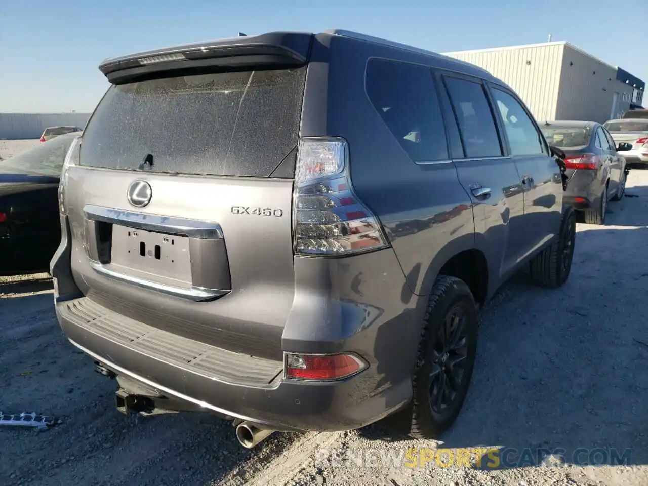 4 Photograph of a damaged car JTJAM7BX4M5296951 LEXUS GX 2021