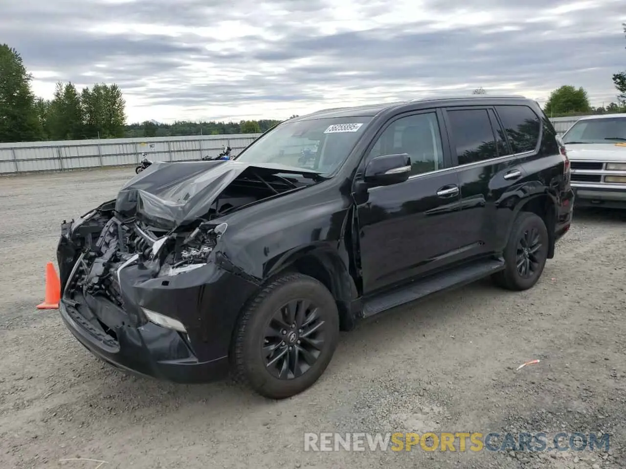 1 Photograph of a damaged car JTJAM7BX4M5298716 LEXUS GX 2021
