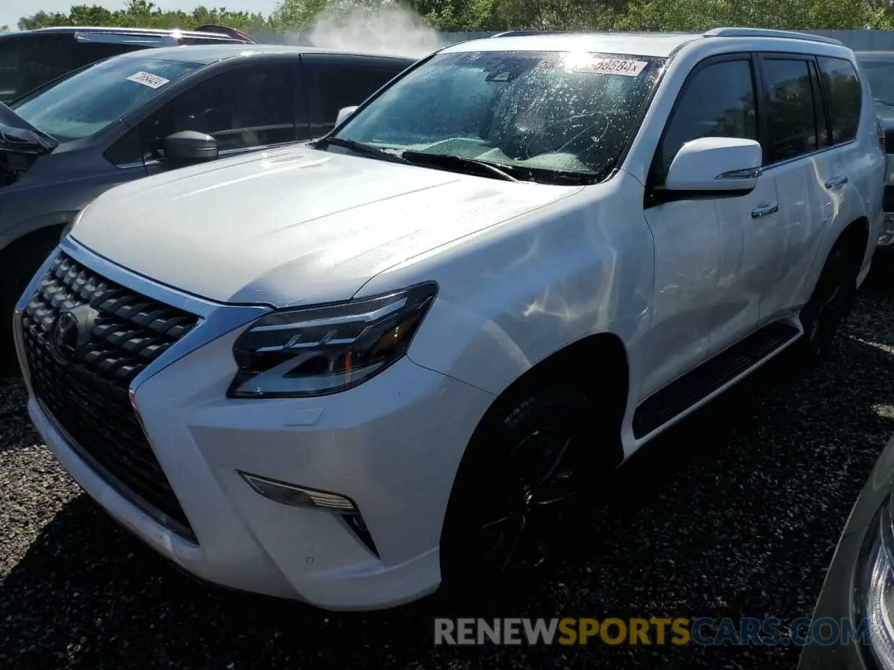 1 Photograph of a damaged car JTJAM7BX5M5271346 LEXUS GX 2021
