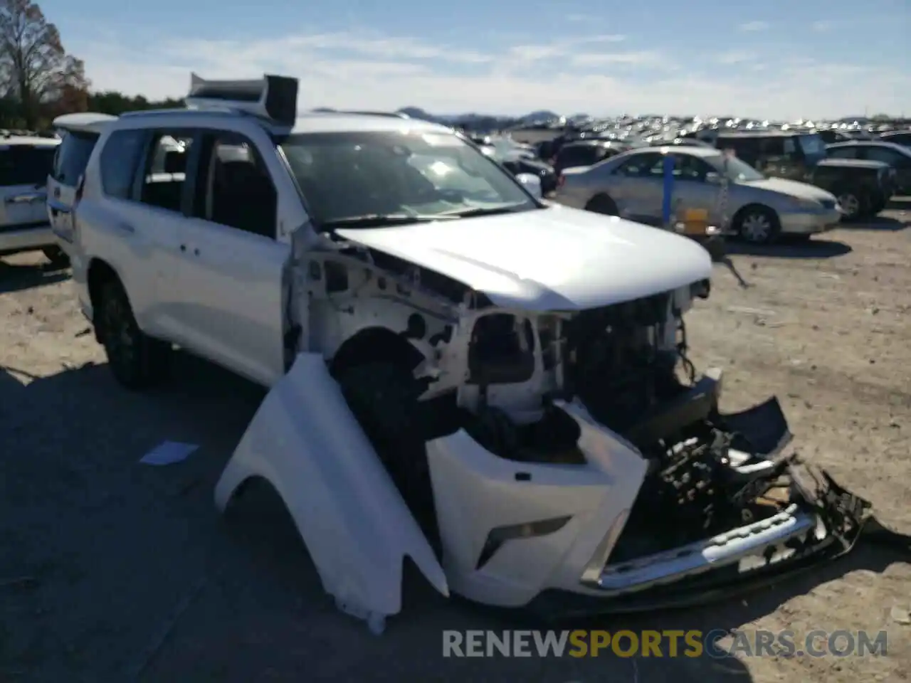 1 Photograph of a damaged car JTJAM7BX5M5281391 LEXUS GX 2021