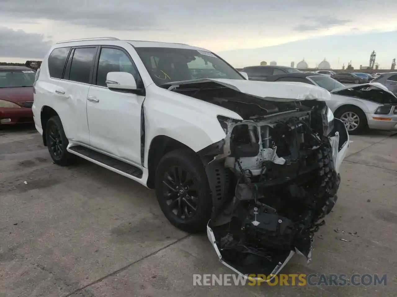 1 Photograph of a damaged car JTJAM7BX5M5283416 LEXUS GX 2021