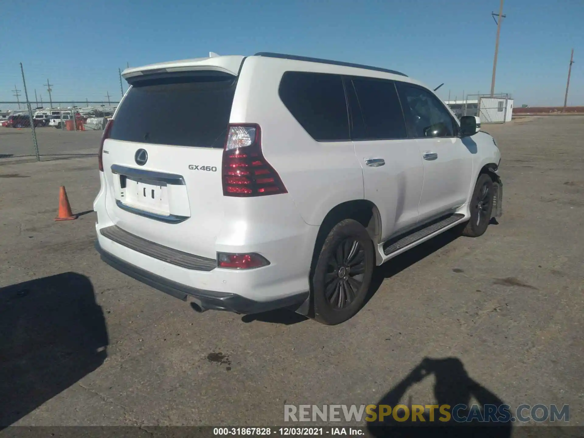 4 Photograph of a damaged car JTJAM7BX5M5289426 LEXUS GX 2021