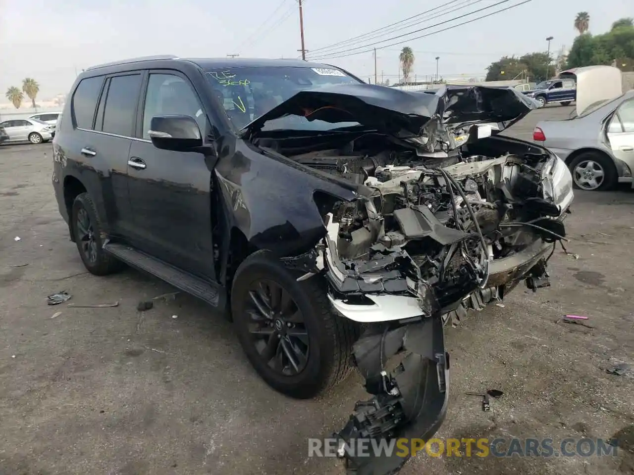 1 Photograph of a damaged car JTJAM7BX5M5290835 LEXUS GX 2021