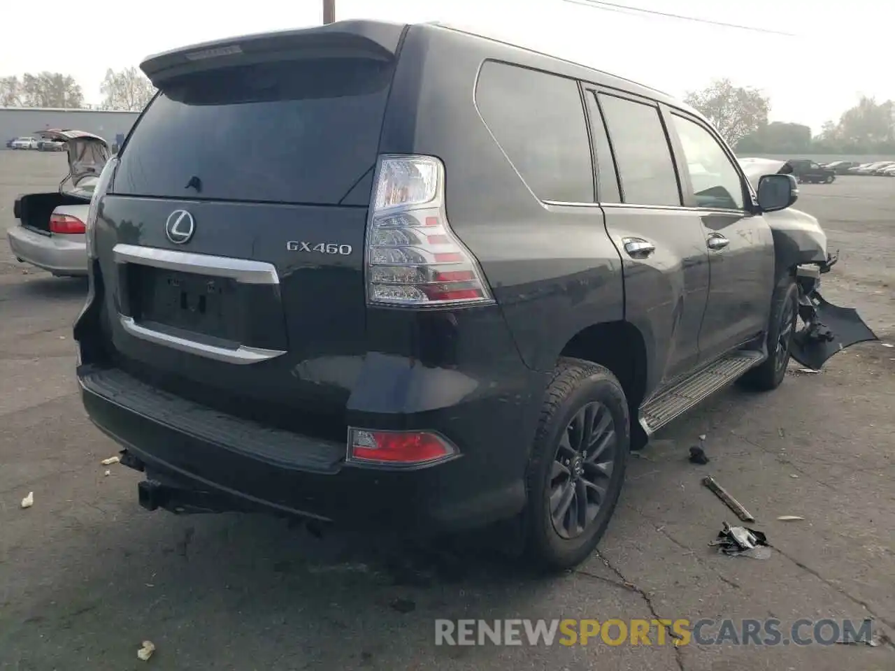 4 Photograph of a damaged car JTJAM7BX5M5290835 LEXUS GX 2021