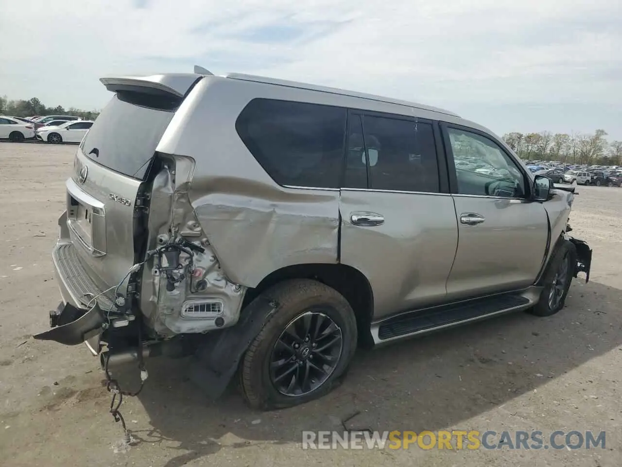3 Photograph of a damaged car JTJAM7BX5M5291421 LEXUS GX 2021