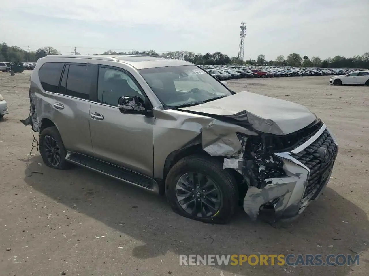 4 Photograph of a damaged car JTJAM7BX5M5291421 LEXUS GX 2021