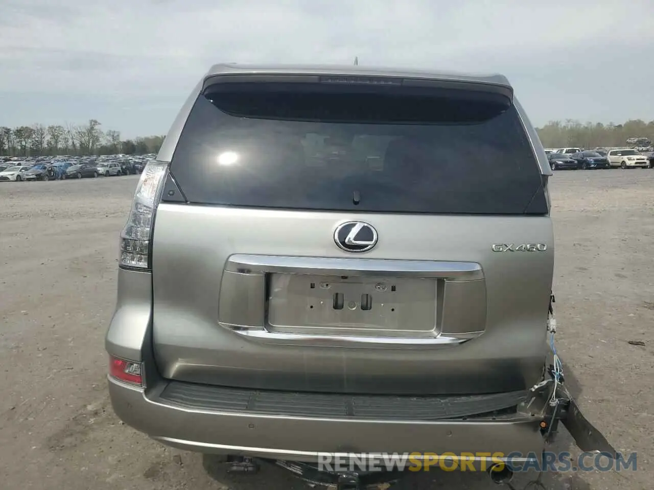 6 Photograph of a damaged car JTJAM7BX5M5291421 LEXUS GX 2021
