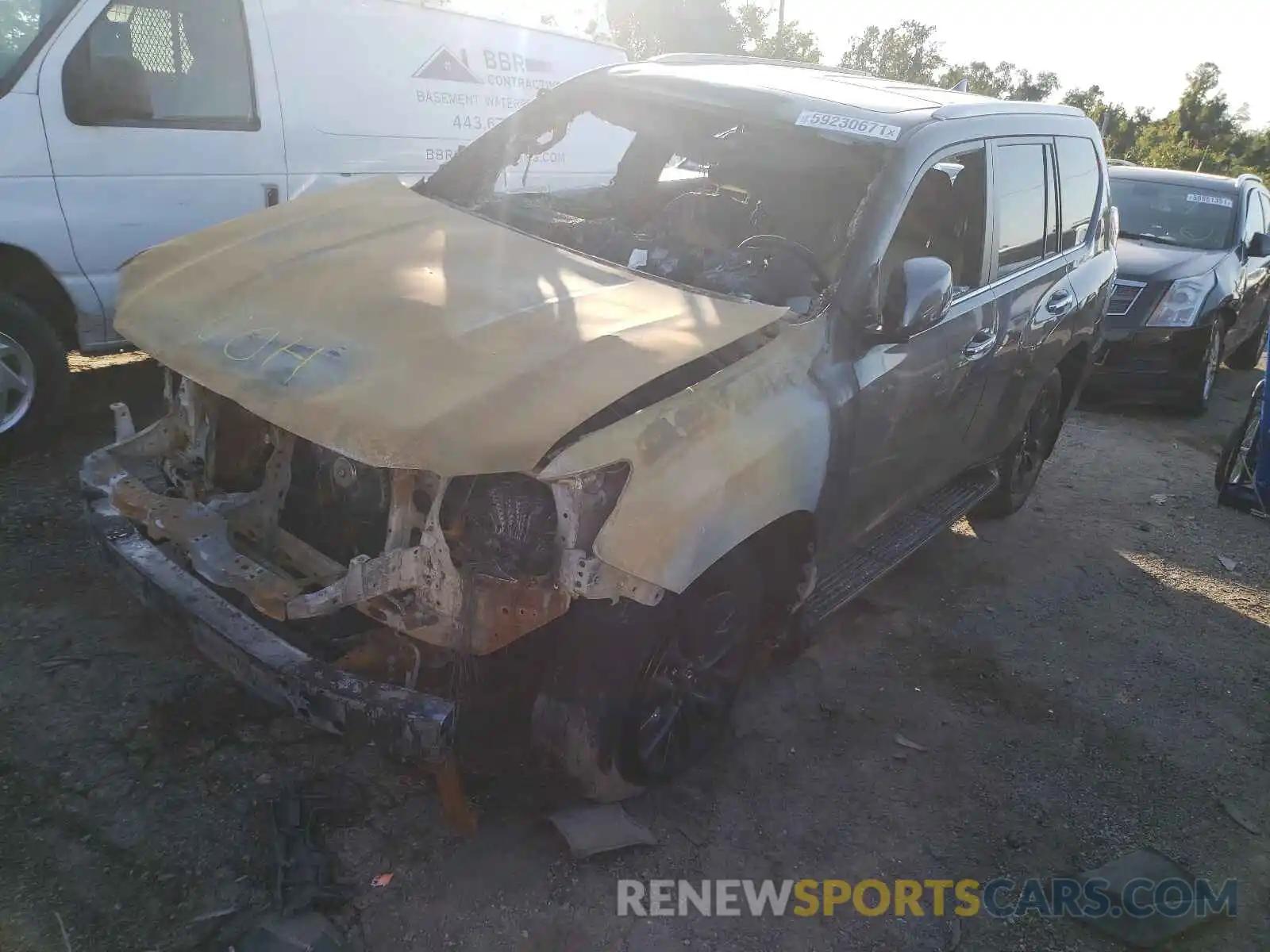 2 Photograph of a damaged car JTJAM7BX5M5295260 LEXUS GX 2021