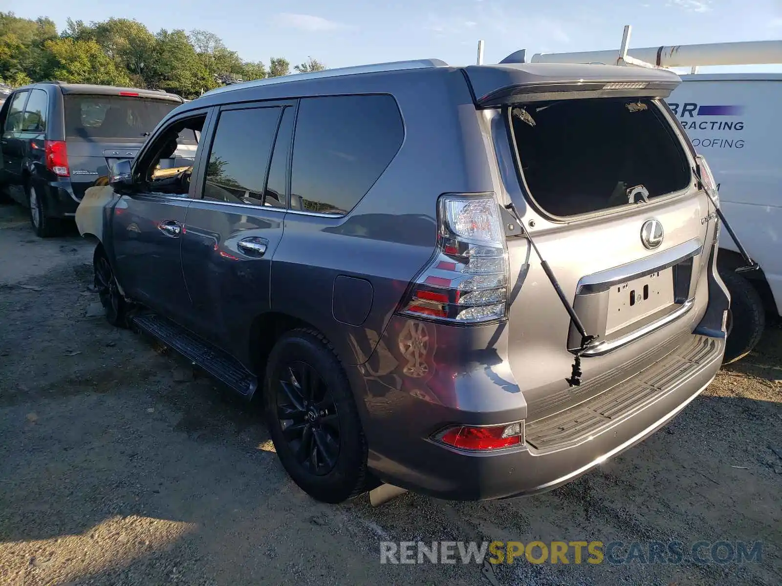 3 Photograph of a damaged car JTJAM7BX5M5295260 LEXUS GX 2021