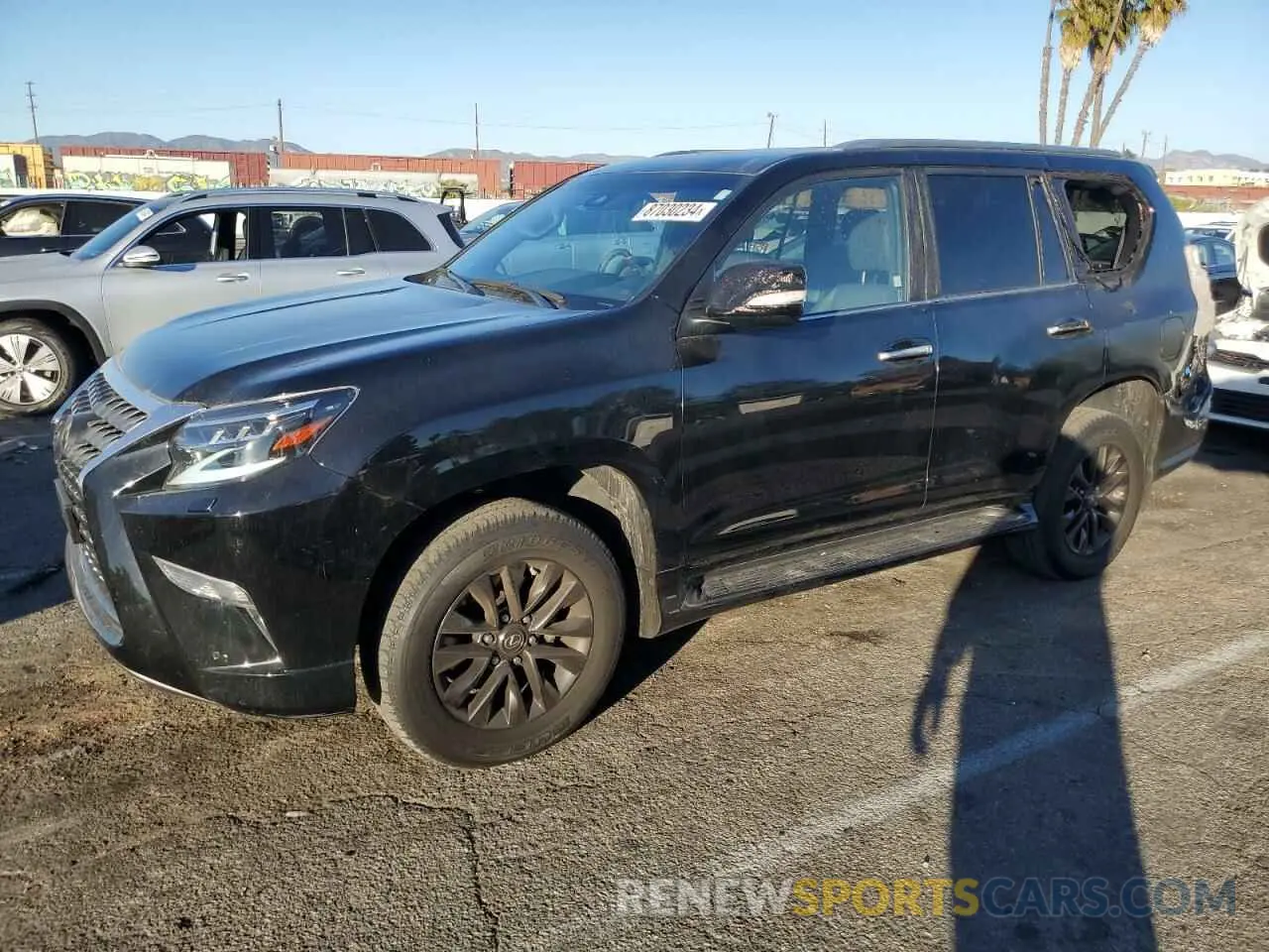 1 Photograph of a damaged car JTJAM7BX5M5296330 LEXUS GX 2021