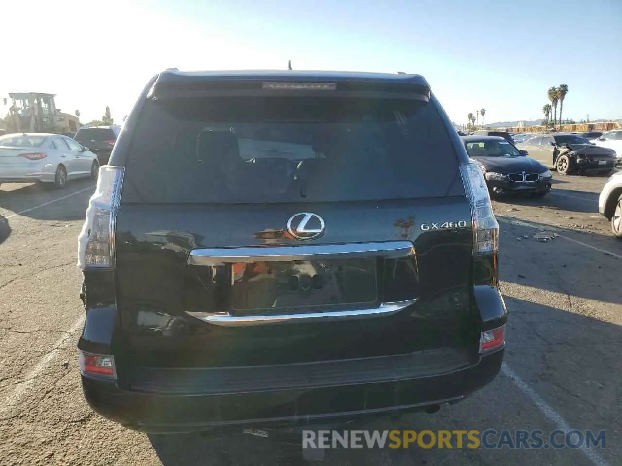 6 Photograph of a damaged car JTJAM7BX5M5296330 LEXUS GX 2021