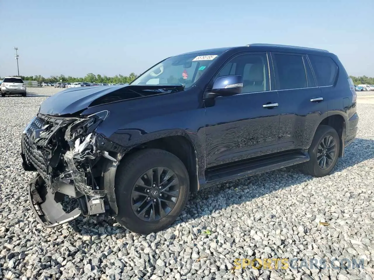 1 Photograph of a damaged car JTJAM7BX5M5299244 LEXUS GX 2021