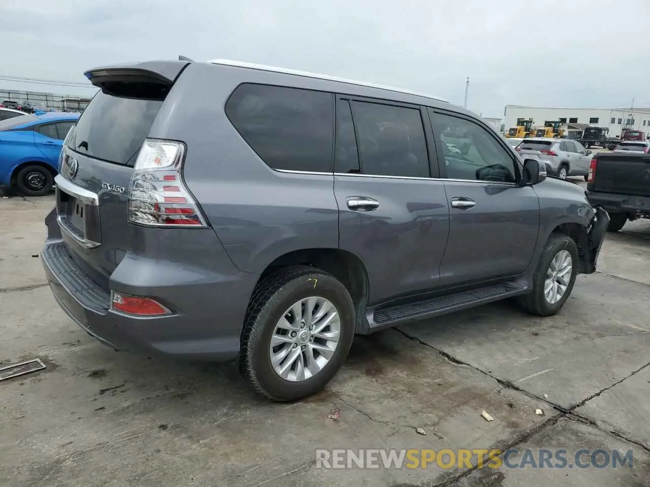 3 Photograph of a damaged car JTJAM7BX5M5299728 LEXUS GX 2021