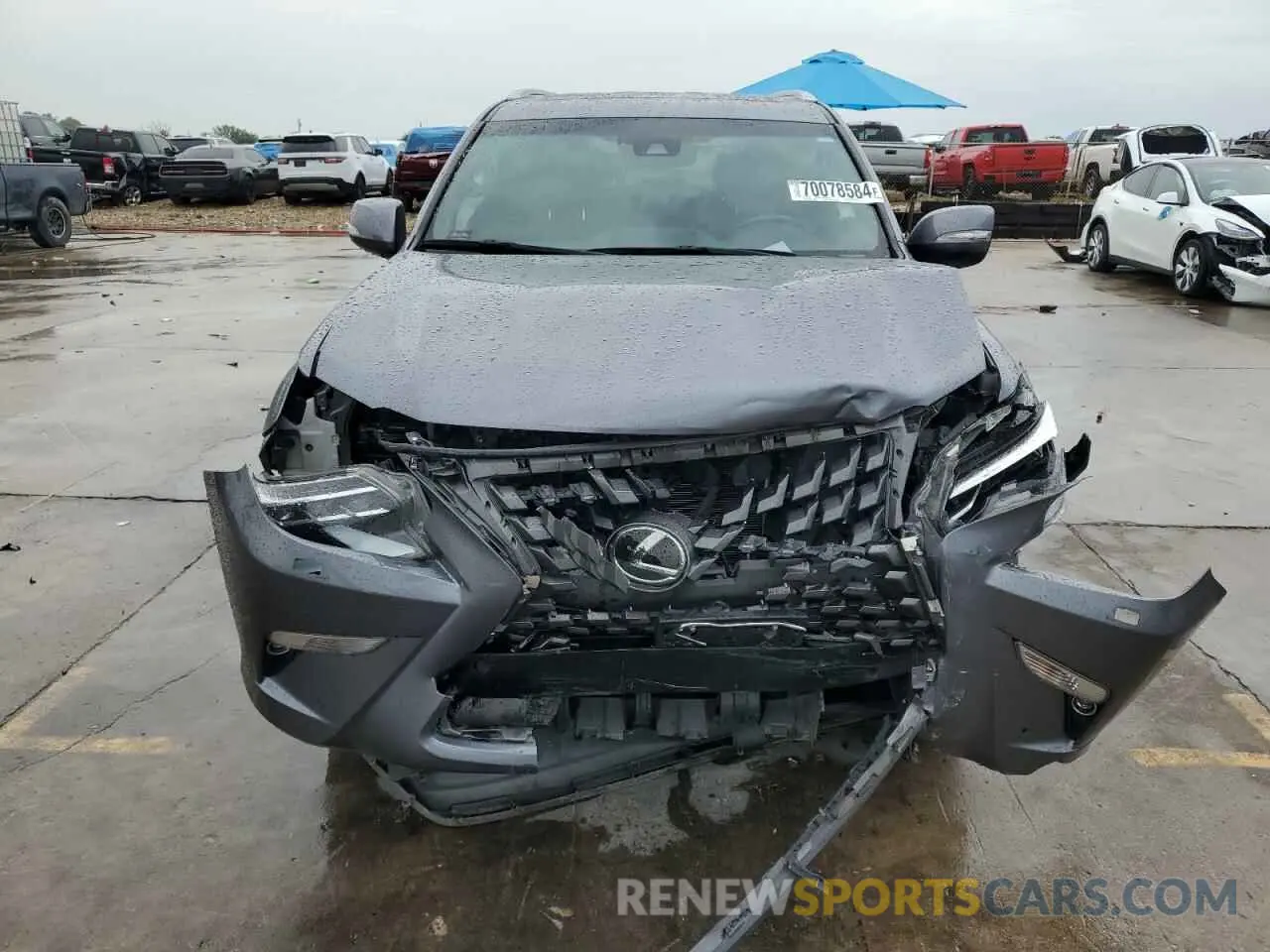5 Photograph of a damaged car JTJAM7BX5M5299728 LEXUS GX 2021