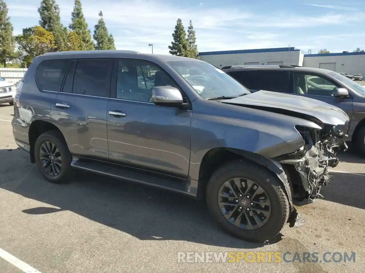 4 Photograph of a damaged car JTJAM7BX5M5300392 LEXUS GX 2021