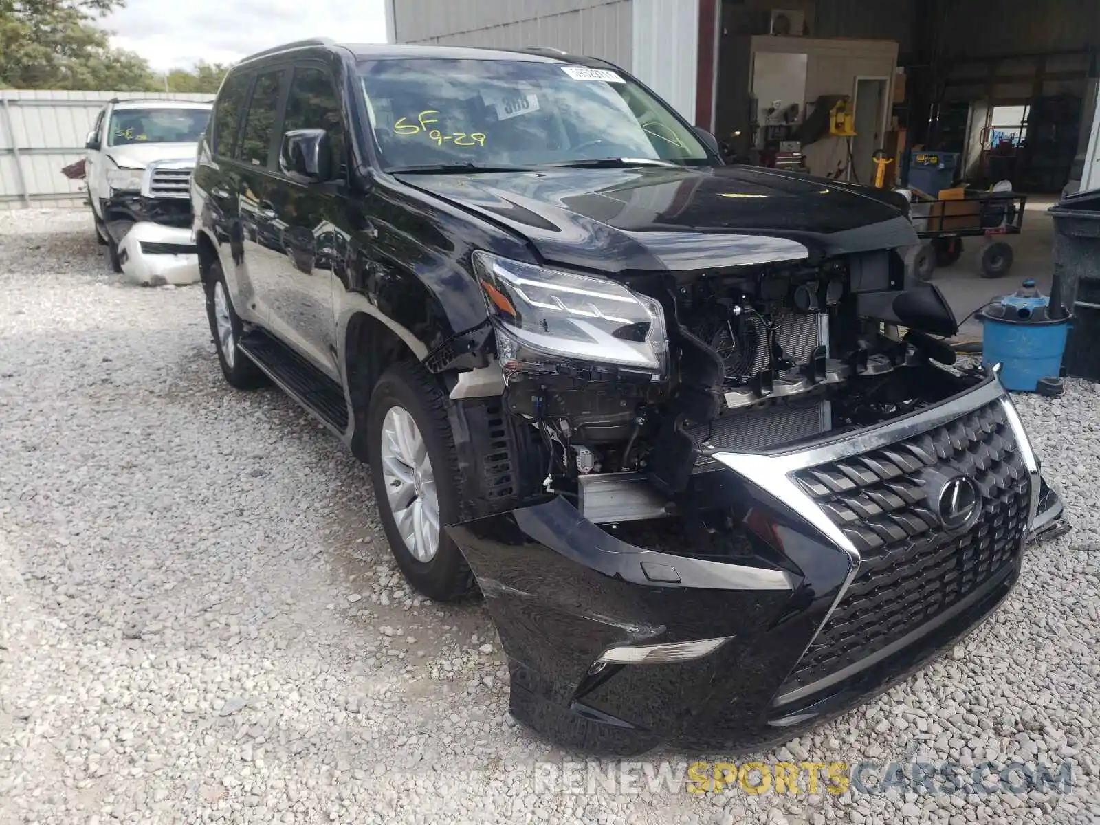 1 Photograph of a damaged car JTJAM7BX6M5268150 LEXUS GX 2021