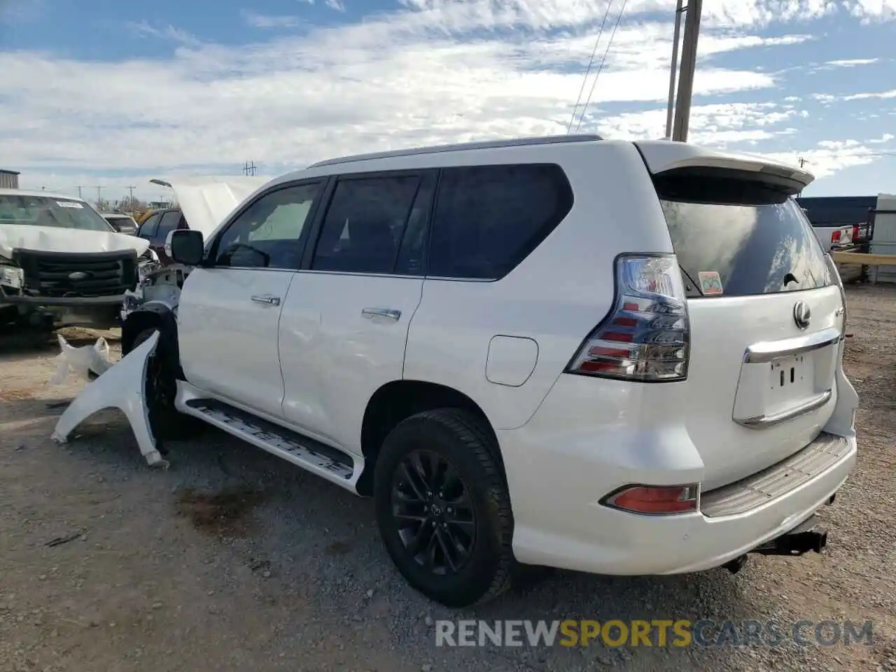 3 Photograph of a damaged car JTJAM7BX6M5271257 LEXUS GX 2021