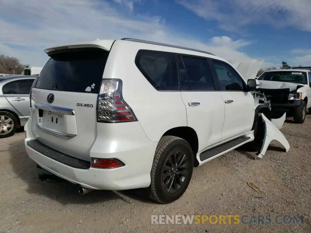 4 Photograph of a damaged car JTJAM7BX6M5271257 LEXUS GX 2021