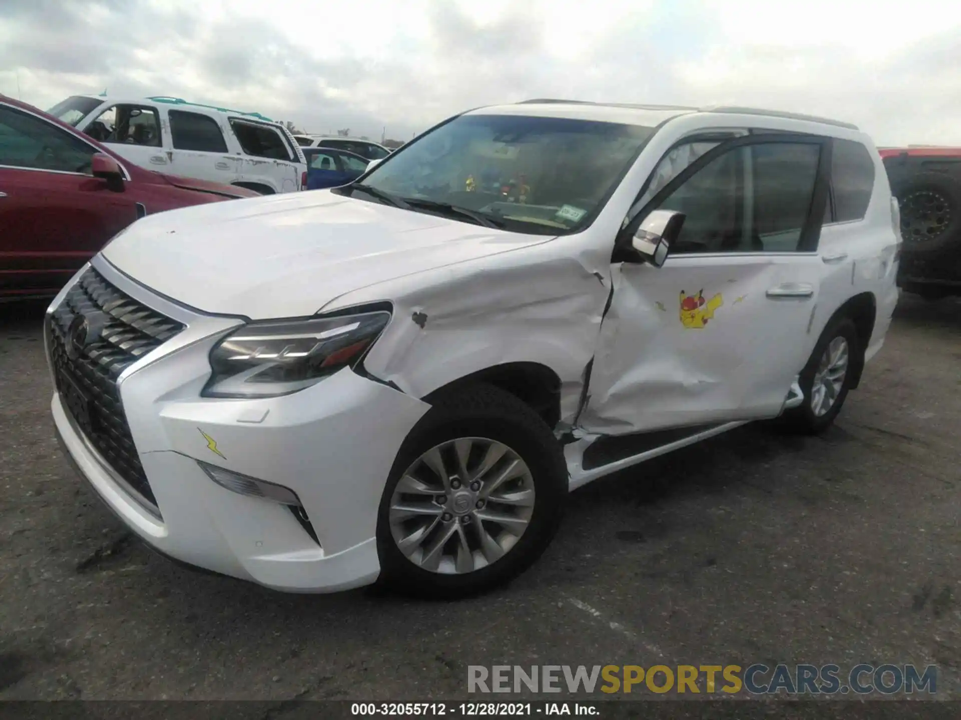 2 Photograph of a damaged car JTJAM7BX6M5280511 LEXUS GX 2021