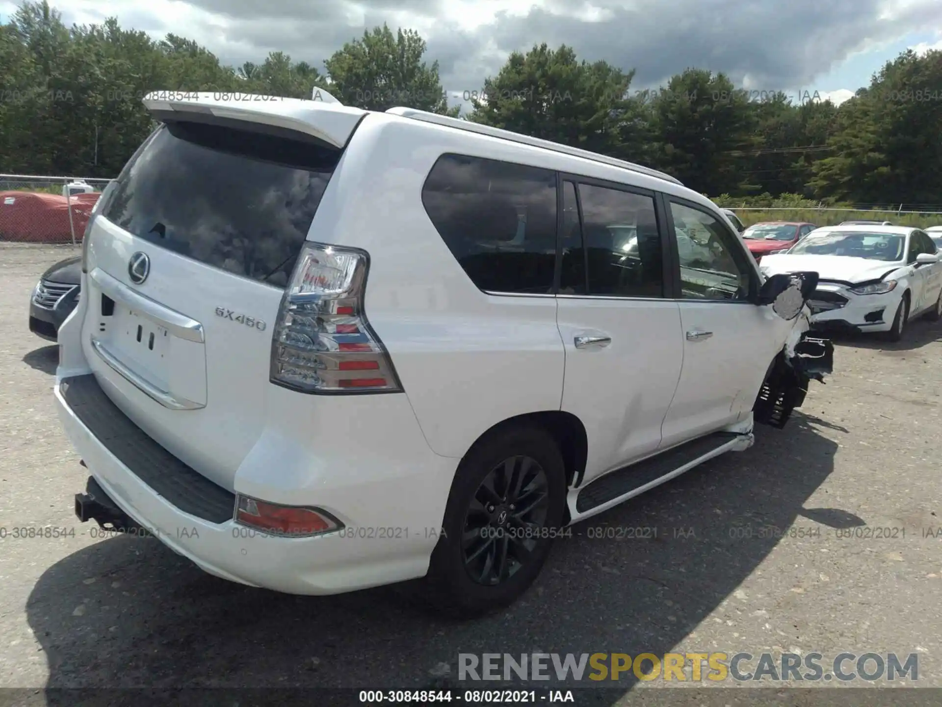 4 Photograph of a damaged car JTJAM7BX6M5289810 LEXUS GX 2021